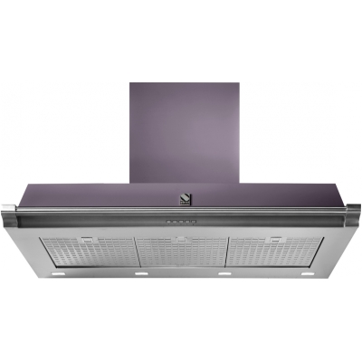 Steel Ascot 100 wall hood, Ametista, 100 cm, AKL100AA, with 5 year guarantee!