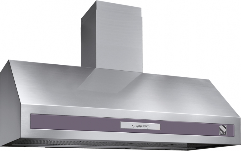 Steel Genesi 120 wall hood, Ametista, 120 cm, GK120AA, with 5 year guarantee!