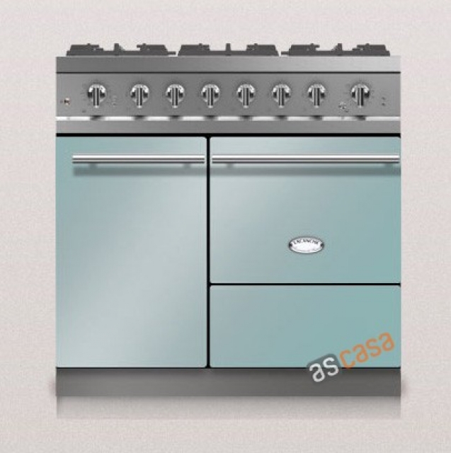 Lacanche Bussy Modern, cooking station, 90 cm, color coral blue, with 5 year guarantee!