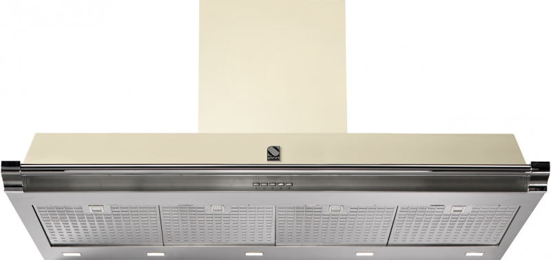 Steel Ascot 120 wall hood, Crema, 120 cm, AKL120CR, with 5 year guarantee!