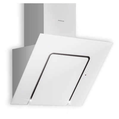 Silverline Riho RHW 600 W õhupuhasti, 60 cm roostevabast terasest valge klaas. 5 aastase garantiiga!