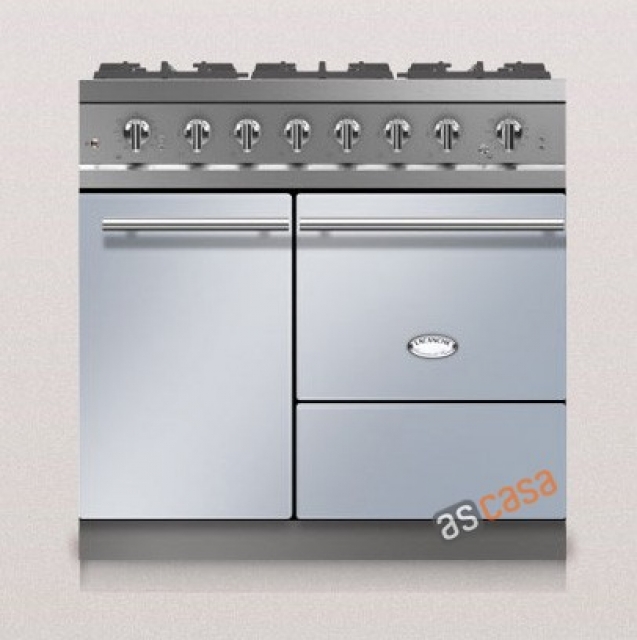 Lacanche Bussy Modern, cooking station, 90 cm, color Delft blue, with 5 year guarantee!