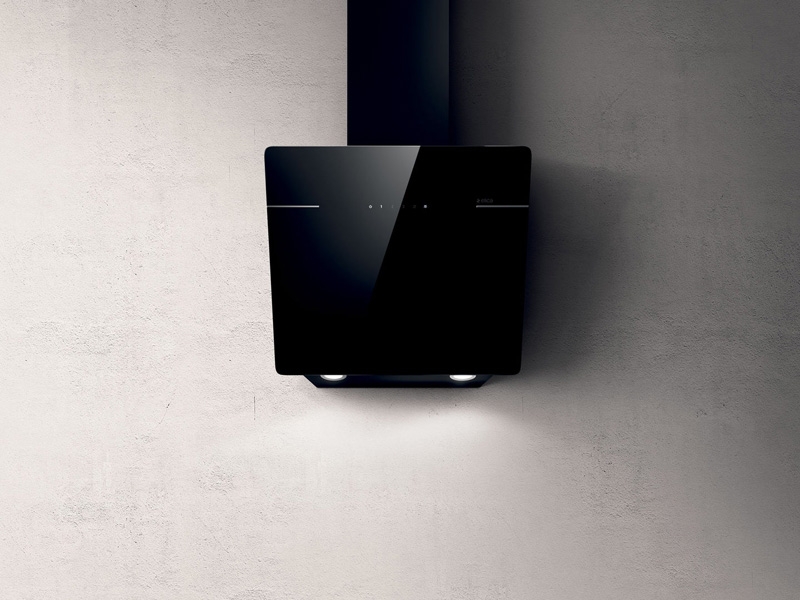 Elica L ESSENZA BL/A/60 wall hood black, PRF0117403A. With a 5 year guarantee!