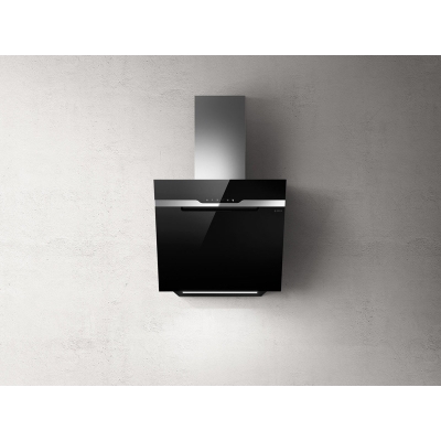 Elica Majestic NO DRIP BL/A/60 seinakubu roostevabast terasest ja mustast klaasist, PRF0147731. 5 aastase garantiiga!