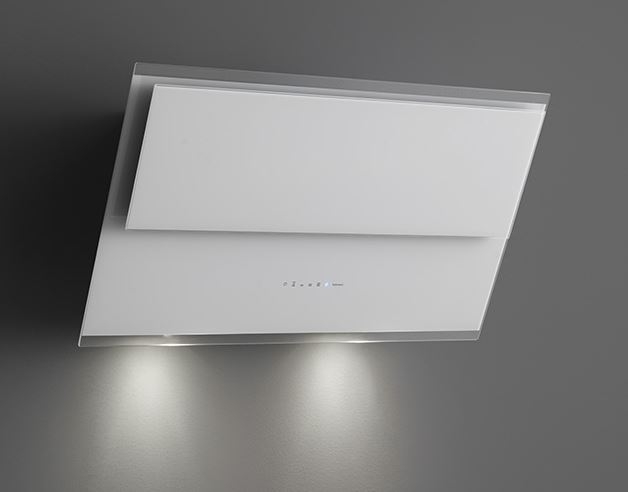 Falmec Verso, wall hood, white glass, 55 cm, with 5 year guarantee