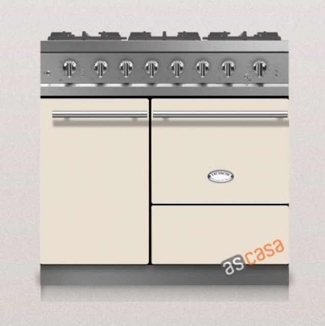 Lacanche Bussy Modern, cooking station, 90 cm, color ivory, with 5 year guarantee!