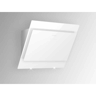 Silverline Indira IDW 900 W, 90 cm valge/valge klaasist õhupuhasti. 5 aastase garantiiga!