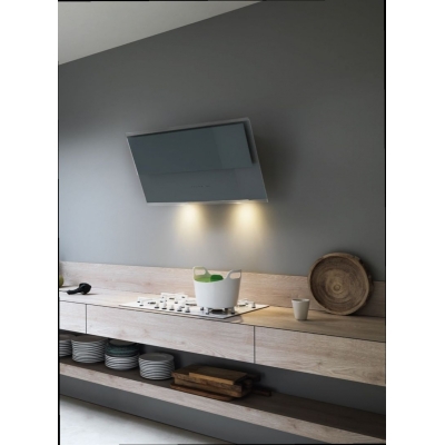 Falmec Verso, seinakubu, hall klaas, 85 cm, garantiiga 5 aastat