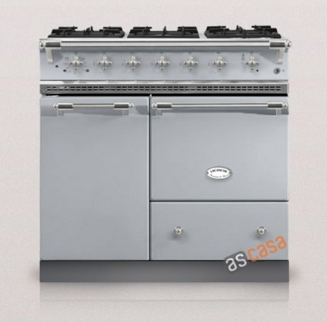 Lacanche Bussy Classic, cooking station, 90 cm, color ceramic gray, with 5 year guarantee!