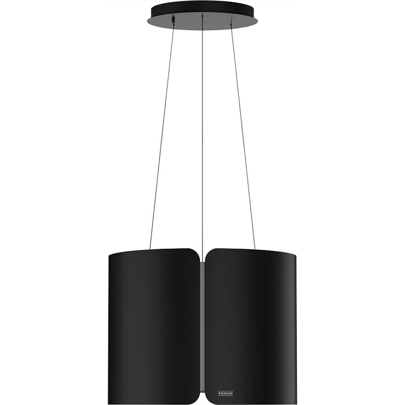 Franke Smart suspended FSMS F42 BK MATT island hood matt black, 345.0654.933, with 5 year guarantee!