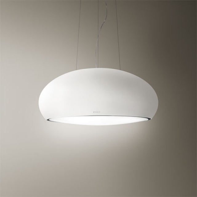 Elica Seashell WH MAT/F/80 island hood matt white, PRF0098392. With a 5 year guarantee!