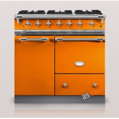 Lacanche Bussy Classic, küpsetusjaam, 90 cm, värv mandariin, garantiiga 5 aastat!