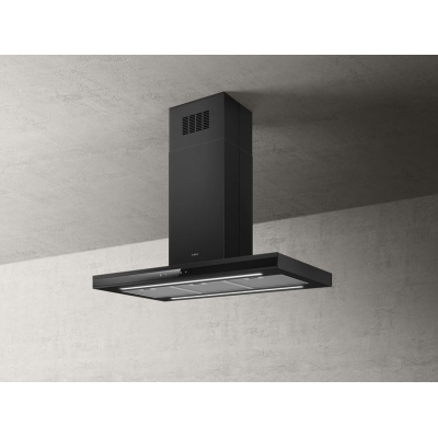 Островной капюшон Elica ADÉLE IS BL MAT/A/90x60, черный, PRF0182415. С гарантией 5 лет!