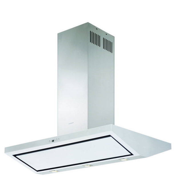 Silverline Centauri Isola 90 cm CTI 900 EA stainless steel island hood. With a 5 year guarantee!