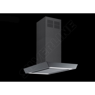Островная вытяжка Silverline Vela Isola Premium VAI 920 S, 90 см черный/черное стекло. С гарантией 5 лет!