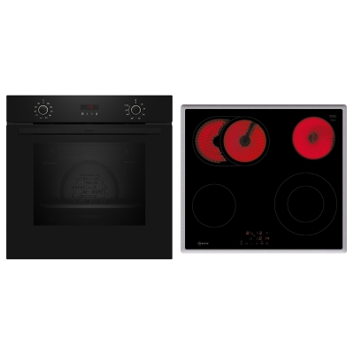 Neff BX46PB, SET sisseehitatud ahi B2CCG6AK0 ja klaaskeraamiline pliit T16SBN1L0, kr: A, garantiiga 5 aastat!