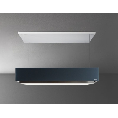 Falmec Levante, saarekubu, 120 cm, grafiitklaas, GARANTIIGA 5 AASTA