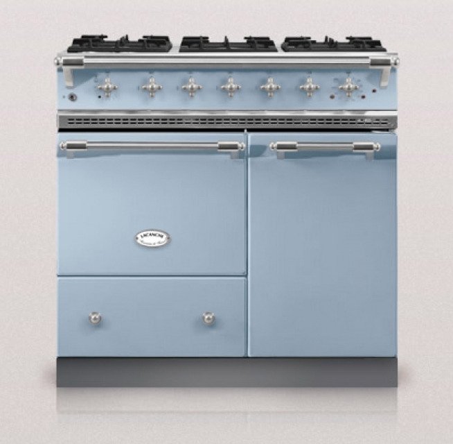 Lacanche Beaune Classic, cooking station, 90 cm, color Delft blue, with 5 year guarantee!