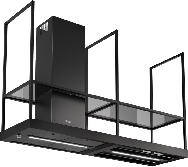 Franke Mythos T-Shelf FMY BK MATT F180 island hood, black matt, 325.0678.073, with 5 year guarantee!