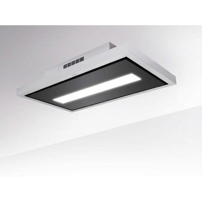 Silverline OSUD 104 S One Stripe, ceiling hood, stainless steel/black glass. With a 5 year guarantee!
