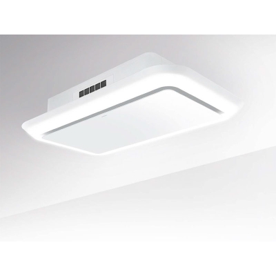 Silverline SLUD 100 W Side Lighted, ceiling hood, white. With a 5 year guarantee!