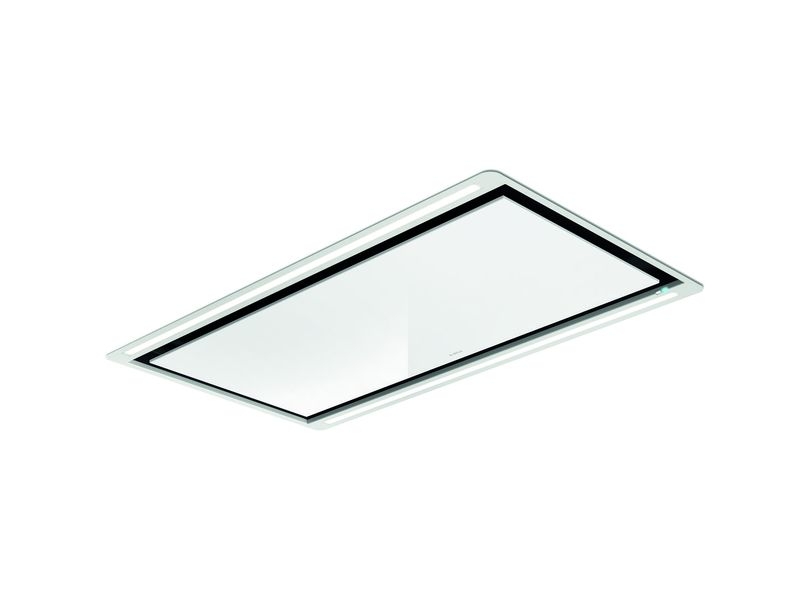 Потолочная вытяжка Elica HILIGHT GLASS H16 WH/A/100 белая, вкл. мотор, PRF0167044A. С гарантией 5 лет!