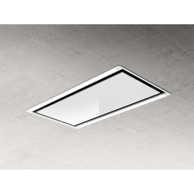 Elica HILIGHT GLASS NO MOTOR WH/A/100 ceiling hood white, PRF0146248. With a 5 year guarantee!