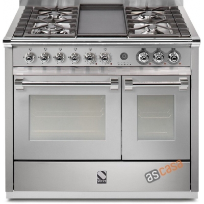 Terasest Ascot 100, pliit, 100 cm, multifunktsionaalne, värviline roostevaba teras, A10FF-6WSS, garantiiga 5 aastat!