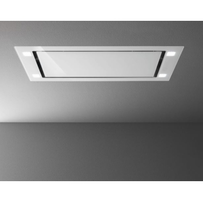 Falmec Sirio, ceiling hood, 90 cm, white glass, WITH 5 YEAR WARRANTY!