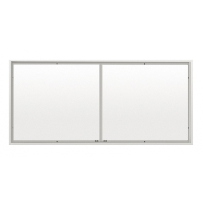 Novy Maxi-Pure'line 856 external ceiling hood, white lacquer surface, with 5 year guarantee