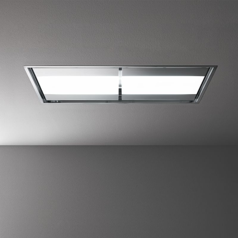 Falmec Nuvola 140 LED, ceiling hood, 140 cm, hood body stainless steel, with 5 year guarantee