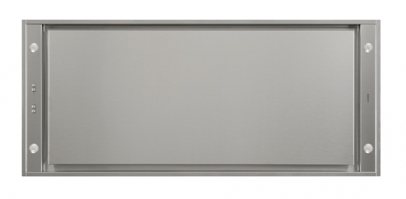 Novy Pure'line 6845 external ceiling hood, stainless steel surface, with 5 year guarantee