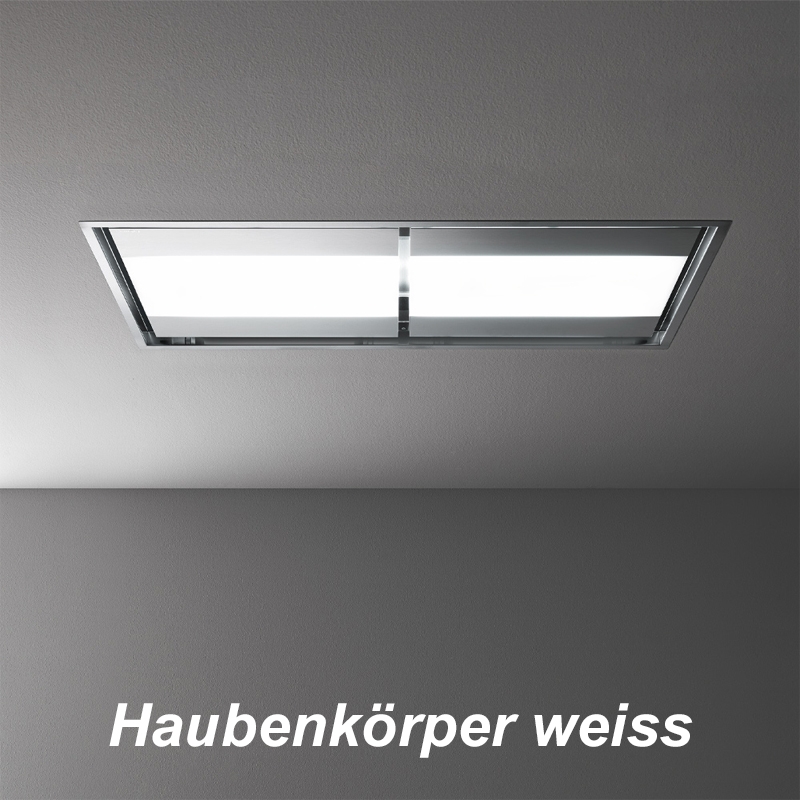 Falmec Nuvola 140 LED, ceiling hood, 140 cm, hood body white, with 5 year guarantee