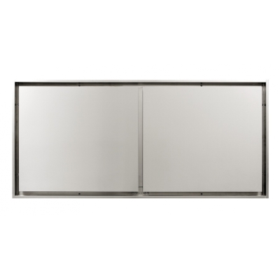 Novy Maxi-Pure'line 855 external ceiling hood, stainless steel surface, with 5 year guarantee