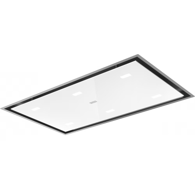 Franke Maris FCMA 90 C WHG ceiling hood white glass / stainless steel, 350.0679.879, with 5 year guarantee!