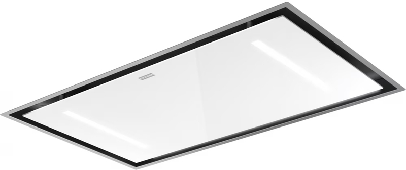 Franke Mythos FCMY 90 C WHG A 2B ceiling hood white glass / stainless steel, 350.0679.883, with 5 year guarantee!