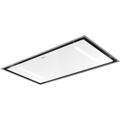 Franke Mythos FCMY 90 C WHG A 2B ceiling hood white glass / stainless steel, 350.0679.883, with 5 year guarantee!