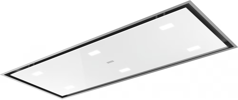 Franke Maris FCMA 120 C WHG ceiling hood white glass / stainless steel, 350.0679.880, with 5 year guarantee!