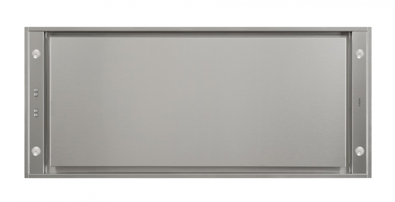 Novy Pure'line 6840 ceiling hood, stainless steel surface, with 5 year guarantee