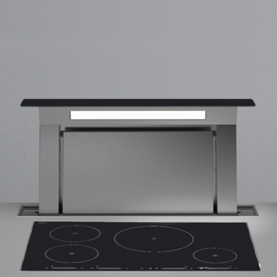 Falmec Downdraft 90, hood body, stainless steel/black, with 5 year guarantee