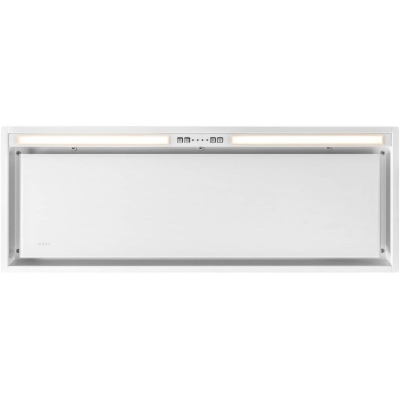 Novy Crystal fan module 26080, white glass, 90 cm, with 5 year guarantee