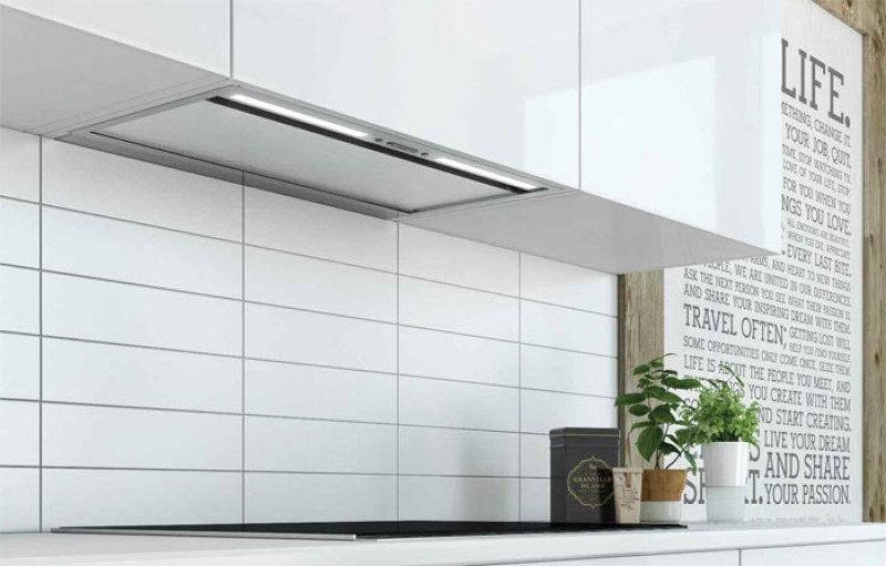 berbel Firstline Unseen BEH 60 FLU built-in hood recirculating air, 1070098, 7 YEAR WARRANTY!