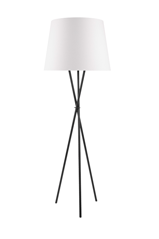 OZONOS® floor lamp Hailey, AC-1, air purifier, Athene cream, black, 1311/1301