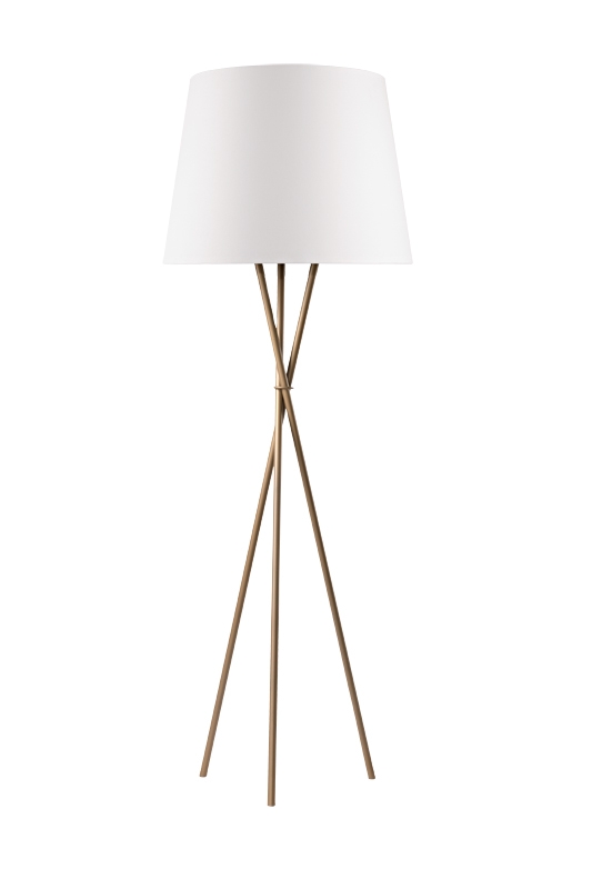 OZONOS® floor lamp Hailey, AC-1, air purifier, Athene cream, pearl gold, 1313/1301