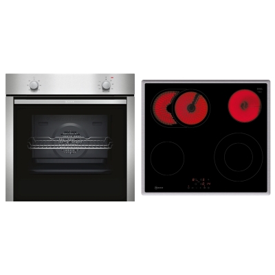 Neff BX16, SET sisseehitatud ahi B1DCA0AN0 ja klaaskeraamiline pliit T16SBN1L0, kr: A, garantiiga 5 aastat!