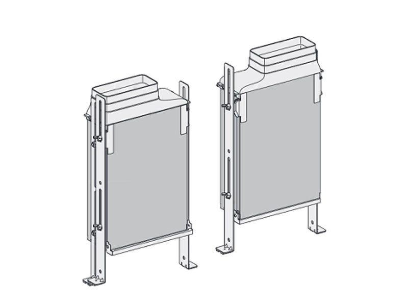 berbel recirculating air filter set (2 pieces) BUF 125-DC/DLC, 1100018