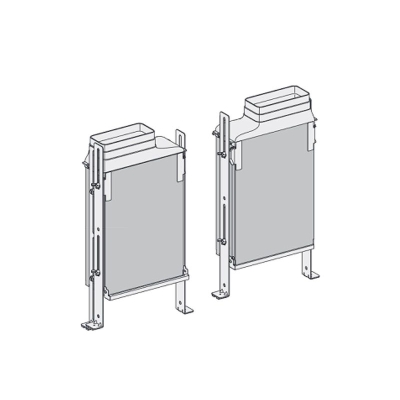 berbel recirculating air filter set (2 pieces) BUF 125-DC/DLC, 1100018