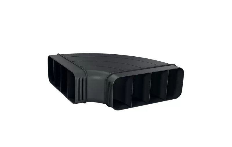 Neff Z861SB1, 90° flat duct bend horizontal black