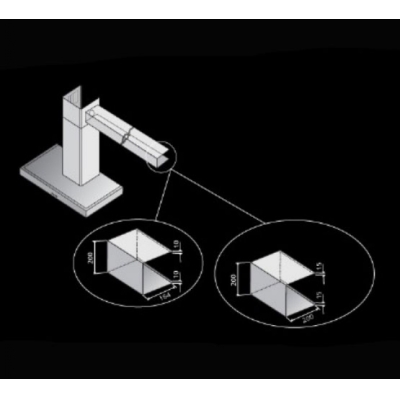 Silverline erivarre U-kujuline SA-U248.2 seinakubudele