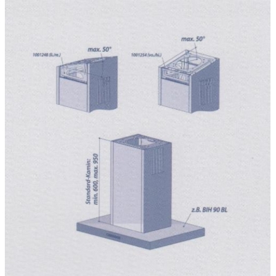 Berbel angle-adjustable ceiling console right/left